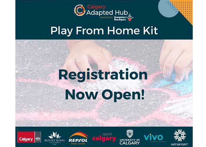 Calgary Adapted Hub’s Play from Home Kit